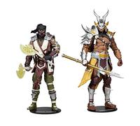 Mortal Kombat Action Figure 2-Pack Sub-Zero & Shao Khan 18 cm