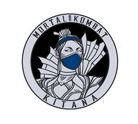 Mortal Kombat Brooch Kitana/Raiden/Subzero/Mileena/Scorpion Halloween Costume Accessory, Kitana, S