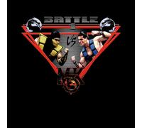 Mortal Kombat Fight Screen Unisex T-Shirt - Black - 3XL