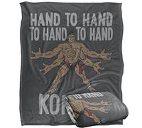 MORTAL KOMBAT Klassic Blanket, 152 x 127 cm GOTO Hand to Hand Kombat Silky Touch Super Soft Throw Blanket