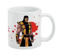 Mortal Kombat Klassic Scorpion Character White Mug