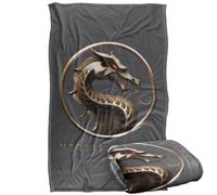 Mortal Kombat Movie Logo Silky Touch Super Soft Throw Blanket 91 x 147 Cm