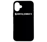 Mortal Kombat X Horizontal Logo Case for iPhone 16 Plus