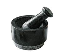 Mortar and Pestle Marble Pestle and Mortar Large Set - Reversible Double Side Use, Ideal for Grinding Paste, Pounding Spice