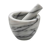 Mortar and Pestle, White Marble