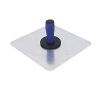Mortar Board Holder, Aluminium Plastering Hawk with Soft Grip Handle, Finishing Plastering Tool for Cement, Mortar, Drywall, 30 X 30cm