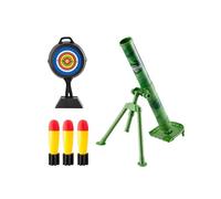 Mortar Launcher Toys, Blasters Toys, Interactive Game Launcher Rocket Launcher Set for Kid Festival Gifts, green