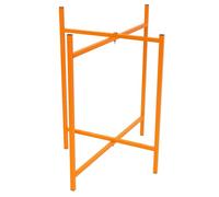 Mortar Spot Board Stand x 10 Heavy Duty 30" 750mm High Powder Coated Steel Box Section Frame Locking Mechanism Adjustable Foldable Design Easy Storage Bricklayers Plastering Holder Fixing Kit Included