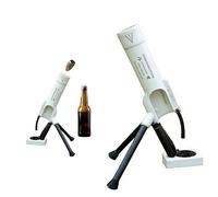 Mortar Style Automatic Beer Bottle Opener for 2.36in Base Bottles, Push Down Quick Cap Opener, Hands Free Soda Beverage Remover Tool, Bar Accessory for Home Party Camping Funny Gift for Him