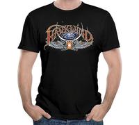 morte Naviiro Men's Hawkwind Band Primary Logo Short-Sleeve T Shirt Black XXL L