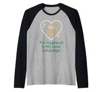 Mortgage Broker Loan Officer Humor Pride Real Estate Life Raglan Baseball Tee