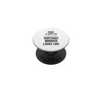 Mortgage Broker Realtor Closing Real Estate Agent PopSockets Adhesive PopGrip