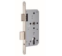 Mortice Door Lock,Horizontal mortice sash,72 55 mm, DIN Left Right Common(Size:Round Head)