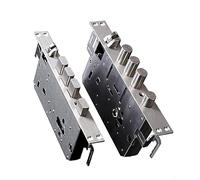 Mortice Lock 1 Pcs 304 Stainless Steel Security Door Lock Body Internal Gear Structure Anti Stuck for Smart Fingerprint Lock Mortise Locks (Color : 24x240 no Hook)