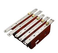 Mortice Lock 1 Pcs Security Mortise Door Lock Body Universal Hardware Door Lock Fittings 240mm with 1 Hole Mortise Locks(NO Hook)