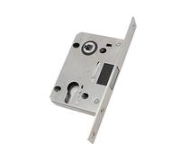 Mortice Lock, 304 Stainless Steel Magnetic Suction Door Lock Body Hole Distance Multiple Sizes for Doors