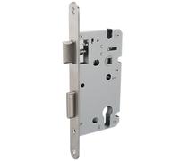 Mortice Lock 7250 Mute Stainless Steel Plate Silent Mortise Lock Body Anti Door Latch for Interior Door Handles Mortise Locks(Normal Style_72MM_72 X 50MM)