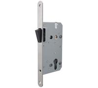 Mortice Lock 7250 Mute Stainless Steel Plate Silent Mortise Lock Body Anti Door Latch for Interior Door Handles Mortise Locks(Magnetic Attraction_72MM_72 X 50MM)