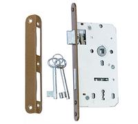 Mortice Lock Door Lock Insert 72/50 Left / Right for Keys