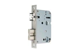 Mortice Lock Metal Stainless Steel Electronic Lock Body 5050 Mortise Fingerprint Smart Door Lock Mortise Locks(22X147MM)