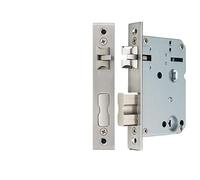 Mortice Lock,Mortice Sashlock 5050 Lock Body Metal Stainless Steel Electronic Mortise for Face Recognition Fingerprint Smart Door(22X165MM)
