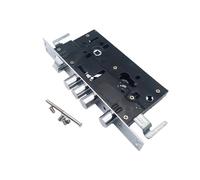 Mortice Lock Universal Security Mortise Entry Door Lock Body Hardware -Gate Lock Fitting Size 30 Round Latch Mortise Locks(No Hook)