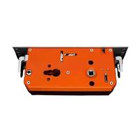 Mortice Lock Universal Stainless Steel Anti-Theft Mortise Door Lock Body Thicken Security Door Lock Part Hardware Fittings Mortise Locks(240-Arc-1 Hole)