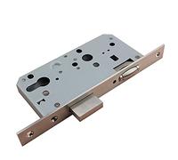 Mortice Sash Locks, 5572/6072 Stainless Steel Mortise Indoor Door Lock Body Inverse Interpolation Ball Windproof Silent(5572)