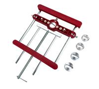 Mortising Jig and Loose Tenon - Woodworking Drill Locator - Positioner Tool Fastener for Precise Drilling Joinery Work Furniture Crafting Building Cabinets Projects Remodeling