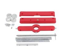 Mortising Joinery Jig, Woodworking Drill Locator with Precision Positioning, Doweling Jig for Accurate Drilling and Blind or Exposed Seams, Includes Bushings and Punch Set for Chai