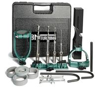 Mortising Machine, Tenon Tools Mortising Attachment for Drill Press and Woodworking Mortise, Bench Drill Locator Set for Mortiser Circles/Square Hole Chisel Drilling Machine Mortise Machine.