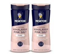Morton All Natural Pink Himalayan Salt, Fine, 500g (Pack of 2)