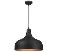 Morton Pendant Light, Textured Iron