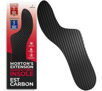 Morton´s Extension Orthotic, 1 Piece, Carbon Fiber Insole, Very Rigid Foot Support Insert Best for Morton`s Toe, Turf Toe, Hallux Rigidus, Arthritis - 265mm, Should fit Women Size 11.5, Men 10.5