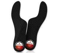 Morton's Extension Orthotic, Recovery Carbon Fiber Insole-Rigid Foot Support Shoe Inserts for Morton's Toe, Turf Toe, Hallux Limitus, Hallux Rigidus, Arthritis and Broken Big Toe-1Pair Length 10.04"