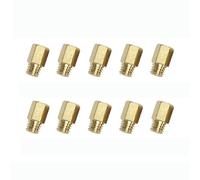 Mortorcycle 10pcs Lot Motorcycle Carburetor Hex Main Type Idle Pilot Jet Jets For Mikuni Vm Tm Tmx Ax100 Dt125 Y110 Carburetor