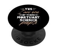 Mortuary Science People Design PopSockets Adhesive PopGrip