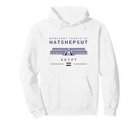 Mortuary Temple Of Hatshepsut Luxor Ancient Egypt Flag Pullover Hoodie