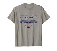 Mortuary Temple of Hatshepsut Luxor Ancient Egypt Flag T-Shirt