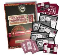 Morty's Mysteries Death in the Hiking Menagerie, Dark Crime Puzzle Game Edinburgh 1835, Point & Click + Physical Indices, 1-6 Players, Cooperative, from 16 Years