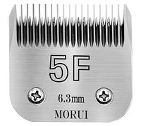 morui 5F Cut Length 1/4”(6.3mm) Detachable Pet Dog Clipper Blades UltraEdge Series Compatible with Most Andis,Oster A5 Wahl KM Series Clippers