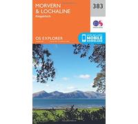 Explorer 383 Movern & Lochaline Map With Digital Version, Orange One Size
