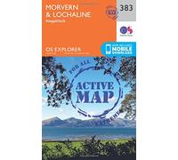 Morvern & Lochaline Map | Weatherproof | Kingairloch | Ordnance Survey | OS Explorer Active Map 383 | Scotland | Walks | Hiking | Maps | Adventure