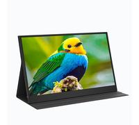 Morzmy Portable Monitor, 15.6inch FHD 1080P Laptop Monitor USB-C HDMI Computer Display IPS Gaming Monitor,Built-in Speakers,Smart Cover,Second External Monitor for Laptop PC Mac Phone PS4/5 Switch