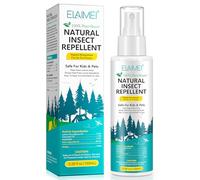 Mos-Quito, Ti-ck and Insect Repellent Spray with Natural Organic Essential Oils, 6 Hour Protection - Outdoor Gear, Safe DEET-Free Spray for Body & Skin - Safe for Family for Adults & Kids, 5.28 Oz