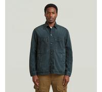 G-STAR Men's Mosa Overshirt, BLACK (faded moonless night gd D26462-D491-G371), M