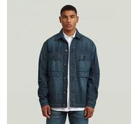 Mosa Overshirt - Dark blue - Men XXL