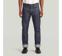 Mosa Straight Selvedge Jeans - Dark blue - Men 31-34