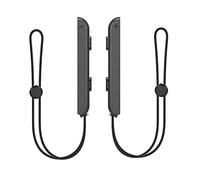 MOSAHOLL Wrist Strap for Switch Joycon - 2 Pack Lanyard Replacement Parts Accessories for Joy Con Joy-Con Controller, Black, S