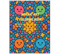 Mosaic Art Coloring Book